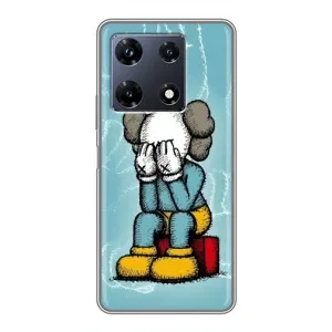 Чохол з принтом «Плач Bearbrick» для Infinix Note 30 Pro