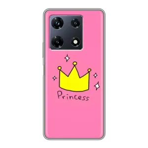 Чехол с принтом «Princess» для Infinix Note 30 Pro