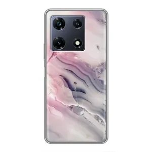 Чехол с принтом «Пурпурный Мрамор» для Infinix Note 30 Pro