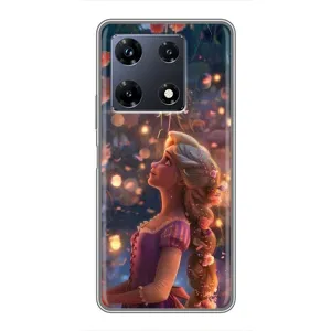 Чехол Рапунцель для Infinix Note 30 Pro (Рапунцель фонарики)
