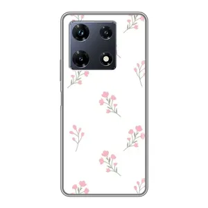 Чохол з принтом «Рожеві квіти» для Infinix Note 30 Pro