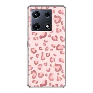 Чохол з принтом «Рожевий леопард» для Infinix Note 30 Pro