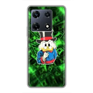 Чехлы для Инфиникс Ноут 30 Про - Scrooge MagDag (PREMIUMPrint) (Скрудж МакДак)