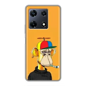 Чохол з принтом «Нудна мавпа NFT» для Infinix Note 30 Pro