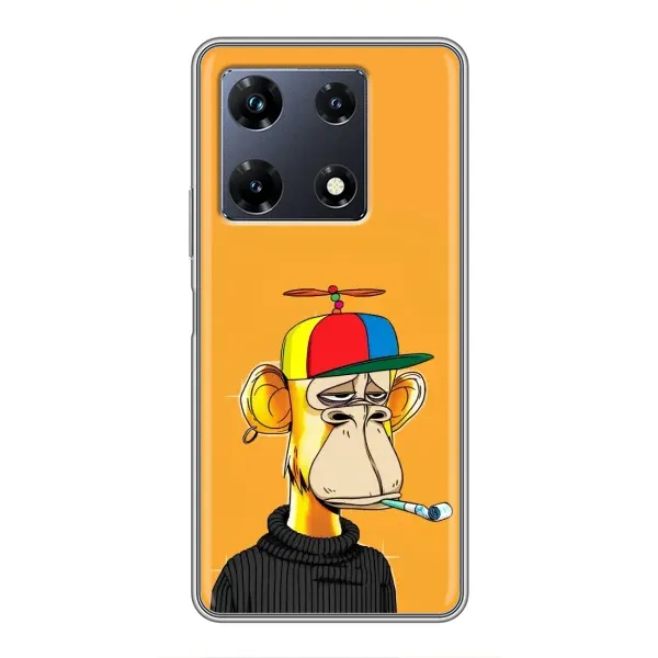 Чохол з принтом «Нудна мавпа NFT» для Infinix Note 30 Pro Чохол з принтом «Нудна мавпа NFT» для Infinix Note 30 Pro