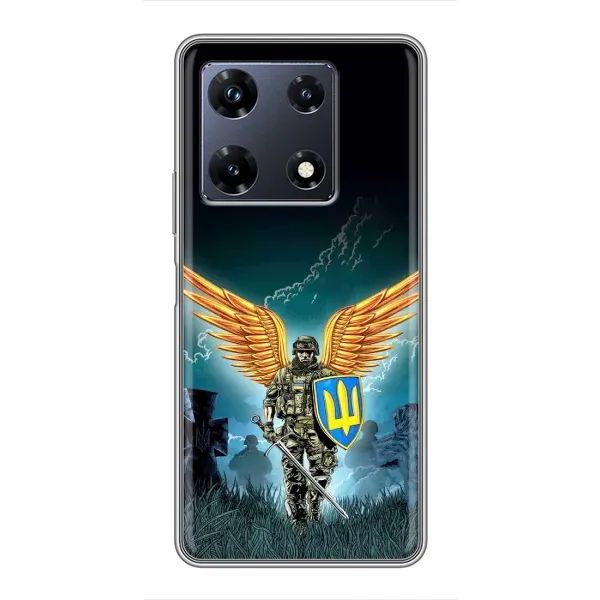 Чехол с принтом «Солдат ЗСУ» для Infinix Note 30 Pro