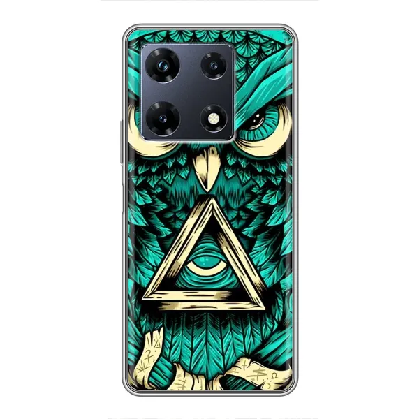Чехол с принтом «Сова с глазом» для Infinix Note 30 Pro Чехол с принтом «Сова с глазом» для Infinix Note 30 Pro
