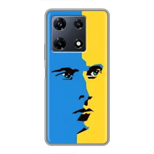 Украинские Чехлы для Infinix Note 30 Pro с картинкой УПА (AlphaPrint) (Степан Бандера)