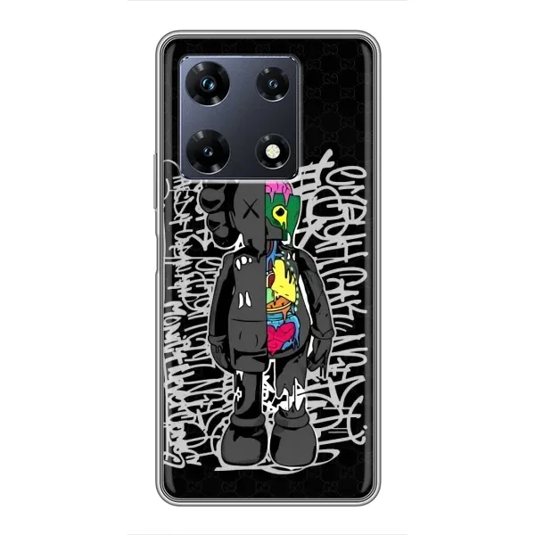 Чохол з принтом «Стиль Bearbrick» для Infinix Note 30 Pro Чохол з принтом «Стиль Bearbrick» для Infinix Note 30 Pro