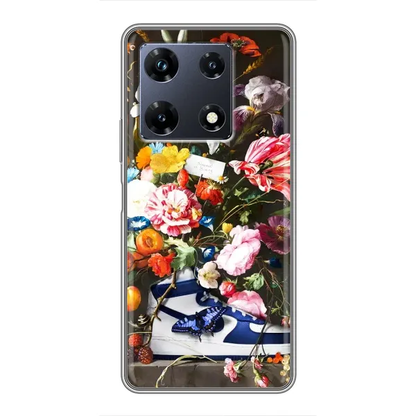 Чехол с принтом «Стиль Найк» для Infinix Note 30 Pro