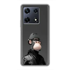 Чохол з принтом «стильна мавпа NFT» для Infinix Note 30 Pro
