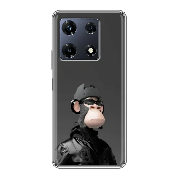 Чохол з принтом «стильна мавпа NFT» для Infinix Note 30 Pro Чохол з принтом «стильна мавпа NFT» для Infinix Note 30 Pro