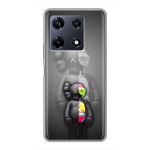 Чохол з принтом «Тіло Bearbrick» для Infinix Note 30 Pro