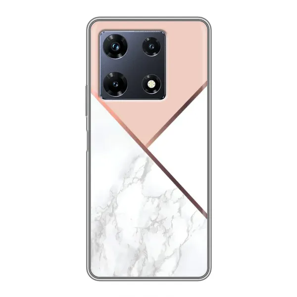 Чехол с принтом «Тройной мрамор» для Infinix Note 30 Pro