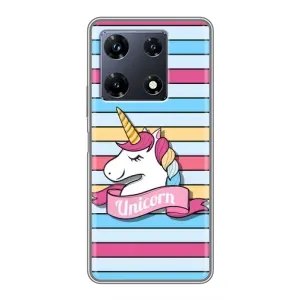 Чохол для Інфінікс Ноут 30 Про - (Єдинорожки - Новинки) (AlphaPrint) (Unicorn)