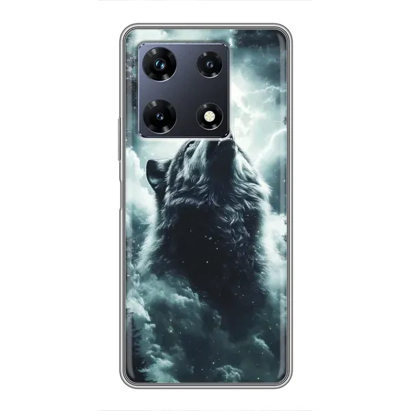 Чехол с принтом «Волк в облаках» для Infinix Note 30 Pro Чехол с принтом «Волк в облаках» для Infinix Note 30 Pro