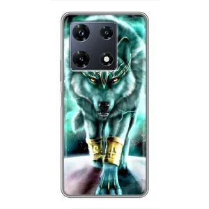 Чехол с принтом «Яркий волк» для Infinix Note 30 Pro