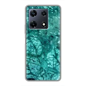 Чехол с принтом «Зеленый мрамор» для Infinix Note 30 Pro
