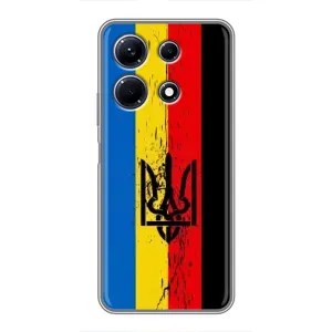 Украинские Чехлы для Infinix Note 30 с картинкой УПА (AlphaPrint) (Прапор УПА)