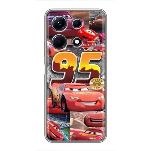Силіконовий чохол Маквін для Infinix Note 30 (Колаж Блискавка Маквін)