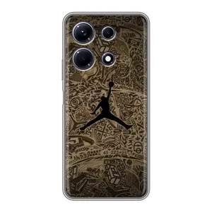 Чехлы для Infinix Note 30 - с картинкой JORDAN (AlphaPrint)