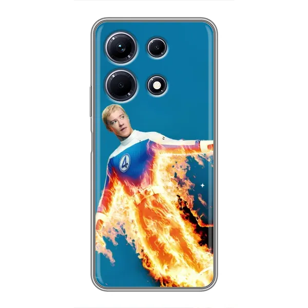Чохол з принтом «Людина-факел у вогні» для Infinix Note 30 Чохол з принтом «Людина-факел у вогні» для Infinix Note 30