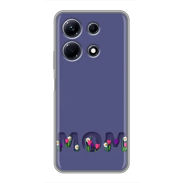 Чохол з принтом «Мама в квітах» для Infinix Note 30