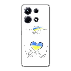 Чохол для Патріота України Infinix Note 30 - (AlphaPrint) (Мир Україні)