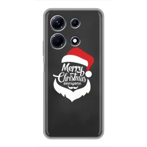 Рождественские Чехлы для Infinix Note 30 (VPrint) (Санта Крисмас)