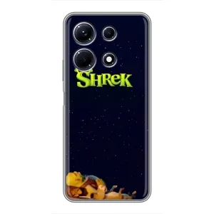 Чохол з мультфільмом Шрек на Infinix Note 30 (Відпочиваючий Шрек)