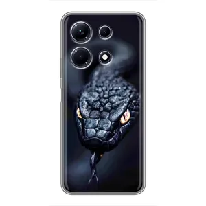 Чохол з принтом «Чорна змія» для Infinix Note 30