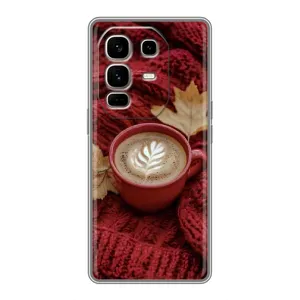 Чехол с принтом «Кофе на пледе» для Infinix Note 50 Pro Plus