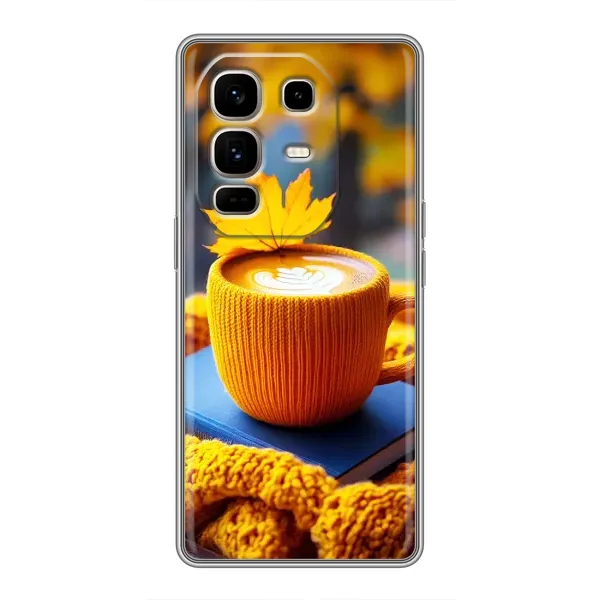 Чехол с принтом «Кофе на желтом пледе» для Infinix Note 50 Pro Plus Чехол с принтом «Кофе на желтом пледе» для Infinix Note 50 Pro Plus