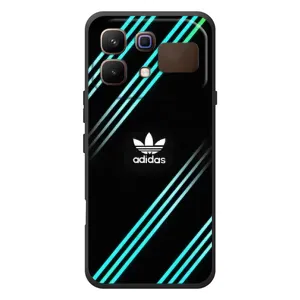 Чохли Адидас для Infinix Note 60 (AlphaPrint) (Адідас з полосами)