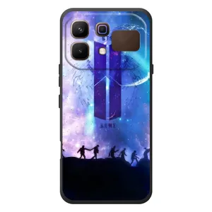 Чохли BTS для Infinix Note 60 (AlphaPrint) (Army BTS)