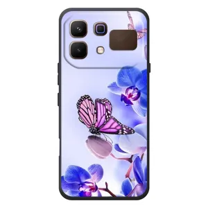 Чохли з квітами для Infinix Note 60 (VPrint) (Метелик на квітах)