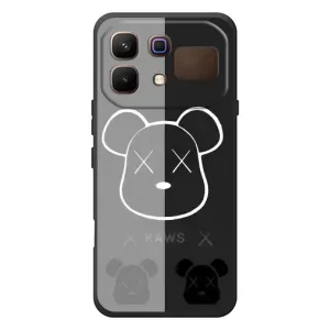 Чехлы для Infinix Note 60 - Bearbrick Louis Vuitton (PREMIUMPrint) (БеарБрик глаза)
