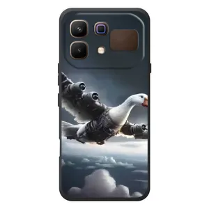 Чохол з мемом Тралалело тралала на Infinix Note 60 (Бомбардіні гусіні)