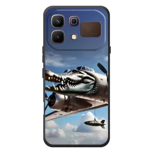 Чохол з мемом Тралалело тралала на Infinix Note 60 (Бомбардіро крокоділо)