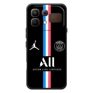 Чохли PSG для Infinix Note 60 (AlphaPrint) (футболка ПСЖ)