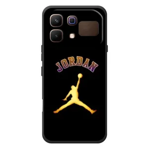 Чохли для Infinix Note 60 - з картинкою JORDAN (AlphaPrint) (Jordan Gold)