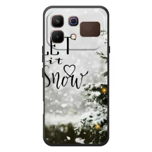 Новорічні, Святкові Чохли для Infinix Note 60 - 2024 год (Let it snow)