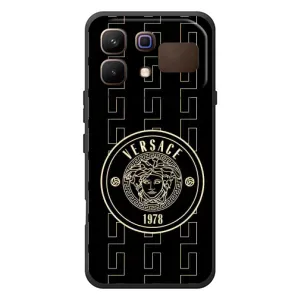 Чехлы VERSACE для Инфиникс Ноут 60 (PREMIUMPrint) (Лого Версаче)