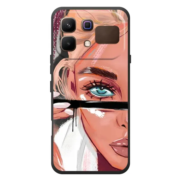 Чехол с принтом «Макияж» для Infinix Note 60 Чехол с принтом «Макияж» для Infinix Note 60
