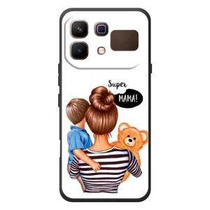 Чохол з друком для Infinix Note 60 - (Мама з дитинкою) (AlphaPrint) (Мама з синочком)