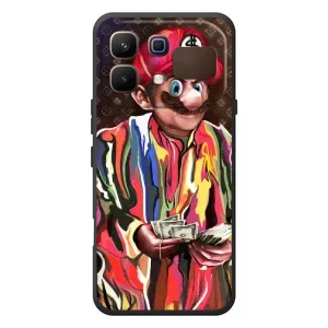 Бренднові Чохли для Infinix Note 60 - (PREMIUMPrint) (Mario LV)