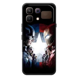 Чохли з героями Марвел Infinix Note 60 (VPrint) (Марвел стайл)