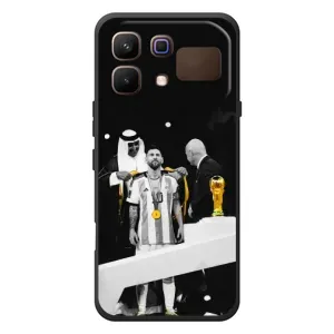 Чохли для Infinix Note 60 (Leo чемпіон) (AlphaPrint) (Мессі коронований)