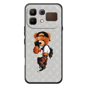 Бренднові Чохли для Infinix Note 60 - (PREMIUMPrint) (Ведмедик Луі)