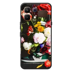 Бренднові Чохли для Infinix Note 60 - (PREMIUMPrint) (Nike цветы)